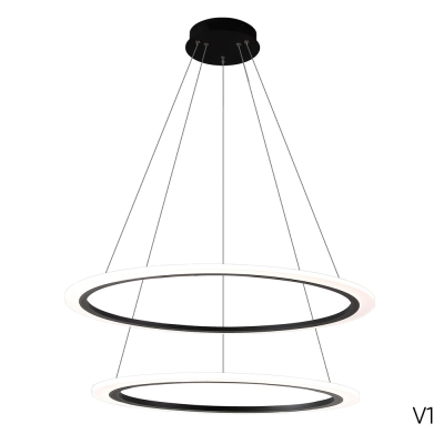 Люстру MANZANA SP53W LED  BLACK ★ Crystal Lux — купить в интернет магазине ЛЮСТРАВИК☀