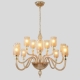 Люстру SILVESTRO SP12 AMBER ★ Crystal Lux — купить в интернет магазине ЛЮСТРАВИК☀