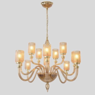 Люстру SILVESTRO SP12 AMBER ★ Crystal Lux — купить в интернет магазине ЛЮСТРАВИК☀