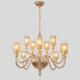 Люстру SILVESTRO SP12 AMBER ★ Crystal Lux — купить в интернет магазине ЛЮСТРАВИК☀