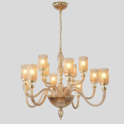 Люстру SILVESTRO SP12 AMBER ★ Crystal Lux — купить в интернет магазине ЛЮСТРАВИК☀