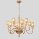 Люстру SILVESTRO SP12 AMBER ★ Crystal Lux — купить в интернет магазине ЛЮСТРАВИК☀