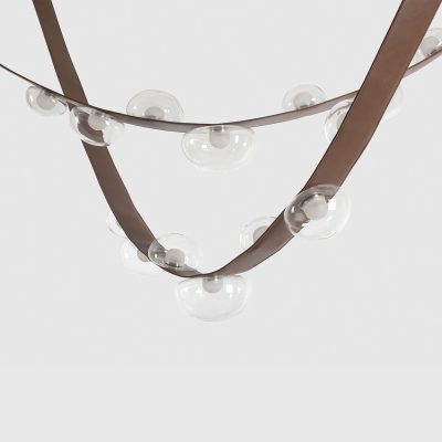Светильник BOSQUE SP7 L3000 BROWN/TRANSPARENT ★ Crystal Lux — купить в интернет магазине ЛЮСТРАВИК☀