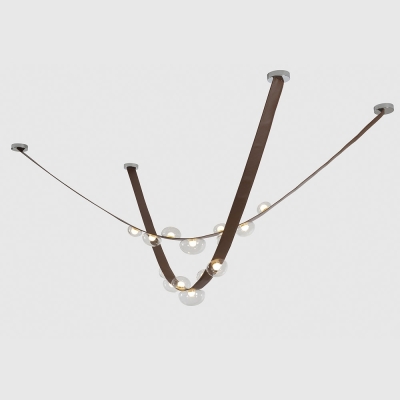 Светильник BOSQUE SP7 L3000 BROWN/TRANSPARENT ★ Crystal Lux — купить в интернет магазине ЛЮСТРАВИК☀