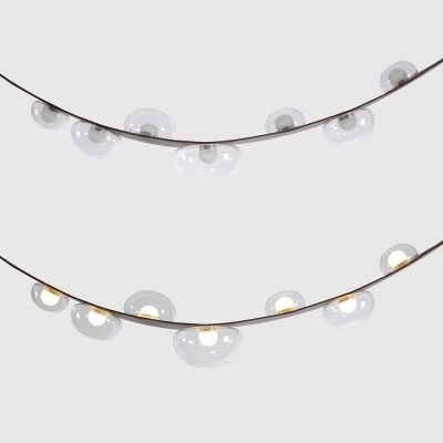 Светильник BOSQUE SP7 L3000 BROWN/TRANSPARENT ★ Crystal Lux — купить в интернет магазине ЛЮСТРАВИК☀