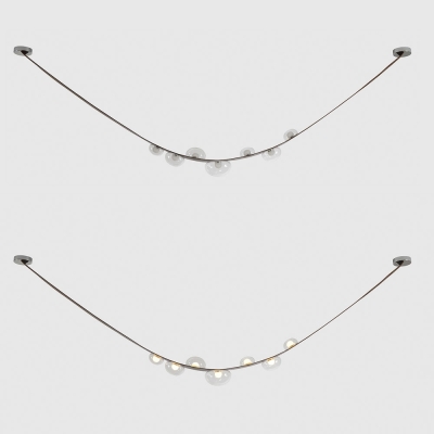 Светильник BOSQUE SP7 L3000 BROWN/TRANSPARENT ★ Crystal Lux — купить в интернет магазине ЛЮСТРАВИК☀