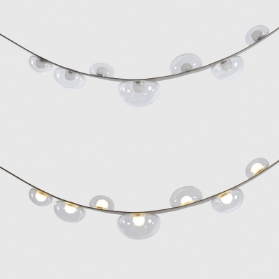 Светильник BOSQUE SP7 L3000 GREY/TRANSPARENT ★ Crystal Lux — купить в интернет магазине ЛЮСТРАВИК☀