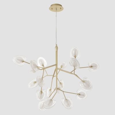 Люстру SOLE SP20 GOLD ★ Crystal Lux — купить в интернет магазине ЛЮСТРАВИК☀