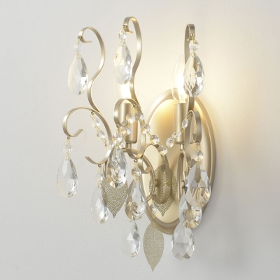 Бра ESMIRALDA AP2 GOLD ★ Crystal Lux — купить в интернет магазине ЛЮСТРАВИК☀