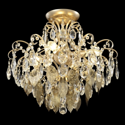 Люстру ESMIRALDA PL4 GOLD ★ Crystal Lux — купить в интернет магазине ЛЮСТРАВИК☀