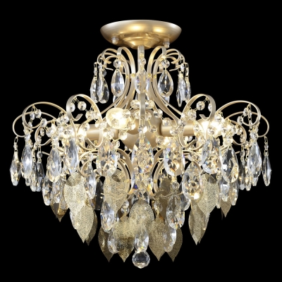 Люстру ESMIRALDA PL4 GOLD ★ Crystal Lux — купить в интернет магазине ЛЮСТРАВИК☀