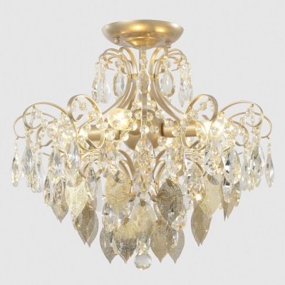 Люстру ESMIRALDA PL4 GOLD ★ Crystal Lux — купить в интернет магазине ЛЮСТРАВИК☀