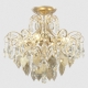 Люстру ESMIRALDA PL4 GOLD ★ Crystal Lux — купить в интернет магазине ЛЮСТРАВИК☀