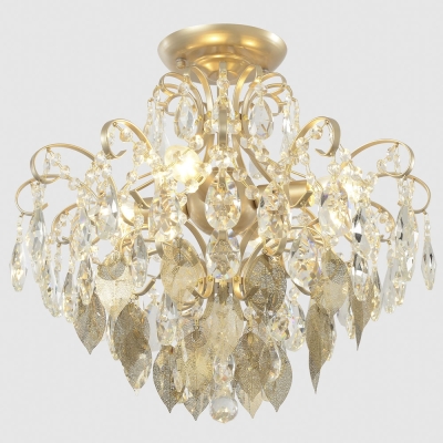 Люстру ESMIRALDA PL4 GOLD ★ Crystal Lux — купить в интернет магазине ЛЮСТРАВИК☀