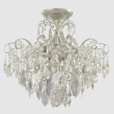 Люстру ESMIRALDA PL4 SILVER ★ Crystal Lux — купить в интернет магазине ЛЮСТРАВИК☀