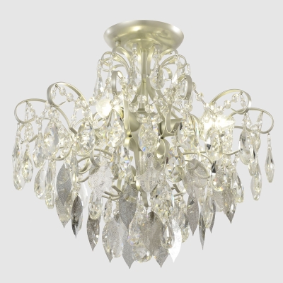 Люстру ESMIRALDA PL4 SILVER ★ Crystal Lux — купить в интернет магазине ЛЮСТРАВИК☀