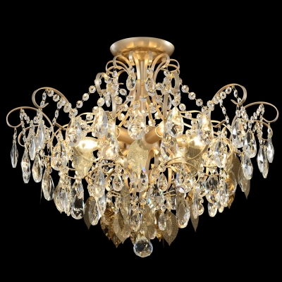 Люстру ESMIRALDA PL6 GOLD ★ Crystal Lux — купить в интернет магазине ЛЮСТРАВИК☀