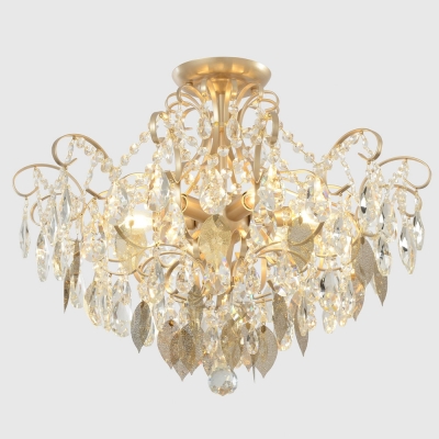 Люстру ESMIRALDA PL6 GOLD ★ Crystal Lux — купить в интернет магазине ЛЮСТРАВИК☀