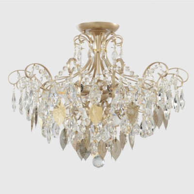 Люстру ESMIRALDA PL6 GOLD ★ Crystal Lux — купить в интернет магазине ЛЮСТРАВИК☀