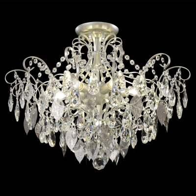 Люстру ESMIRALDA PL6 SILVER ★ Crystal Lux — купить в интернет магазине ЛЮСТРАВИК☀