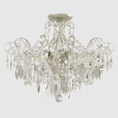Люстру ESMIRALDA PL6 SILVER ★ Crystal Lux — купить в интернет магазине ЛЮСТРАВИК☀