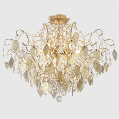 Люстру ESMIRALDA PL9 GOLD ★ Crystal Lux — купить в интернет магазине ЛЮСТРАВИК☀