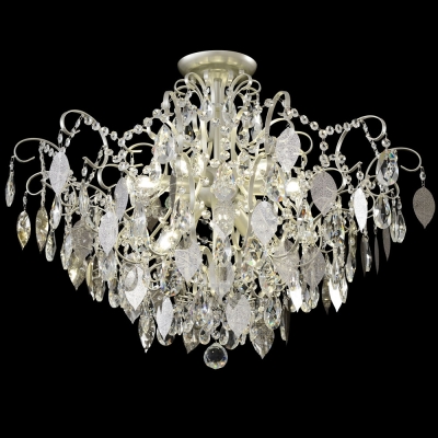 Светильник ESMIRALDA PL9 SILVER ★ Crystal Lux — купить в интернет магазине ЛЮСТРАВИК☀