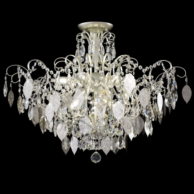 Светильник ESMIRALDA PL9 SILVER ★ Crystal Lux — купить в интернет магазине ЛЮСТРАВИК☀
