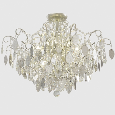 Светильник ESMIRALDA PL9 SILVER ★ Crystal Lux — купить в интернет магазине ЛЮСТРАВИК☀