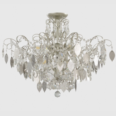 Светильник ESMIRALDA PL9 SILVER ★ Crystal Lux — купить в интернет магазине ЛЮСТРАВИК☀