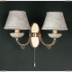 Бра A 5502/2 ★Reccagni Angelo, 2 x 60Вт☀, Золото► — Купить▼