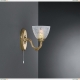 Бра A 6352/1 ★Reccagni Angelo, 1 x 60Вт☀, Золото► — Купить▼