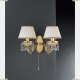 Бра A 6520/2 ★Reccagni Angelo, 2 x 60Вт☀, Золото► — Купить▼