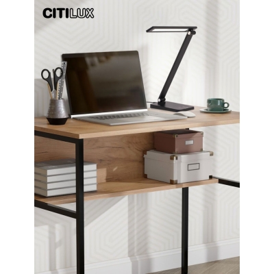 Citilux Ньютон CL803081 Настольный светильник с диммером Чёрный