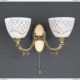 Бра A 7052/2 ★Reccagni Angelo, 2 x 60Вт☀, Бронза► — Купить▼