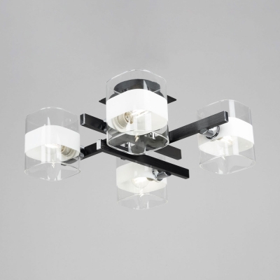 Citilux Вирта CL139242 Люстра потолочная Чёрная