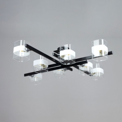 Citilux Вирта CL139282 Люстра потолочная Чёрная