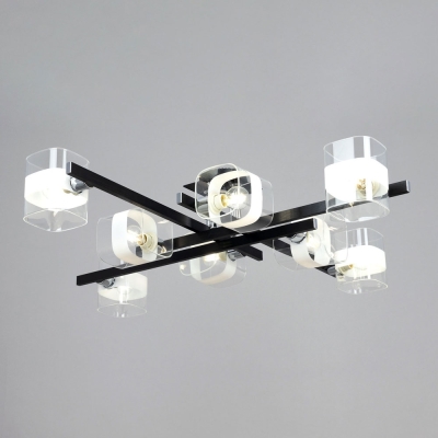 Citilux Вирта CL139282 Люстра потолочная Чёрная