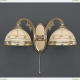 Бра A 7104/2 ★Reccagni Angelo, 2 x 60Вт☀, Золото► — Купить▼