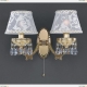 Бра A 7133/2 ★Reccagni Angelo, 2 x 60Вт☀, Золото► — Купить▼