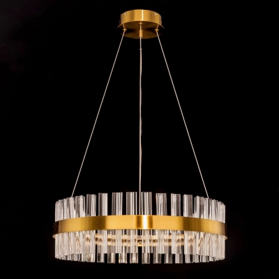 Citilux Рианна CL337053 LED Люстра хрустальная с пультом Бронза