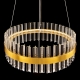 Citilux Рианна CL337053 LED Люстра хрустальная с пультом Бронза