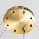 Citilux Ричард CL336103 LED Люстра хрустальная с пультом Бронза