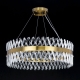 Citilux Ричард CL336083 LED Люстра хрустальная с пультом Бронза