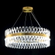 Citilux Ричард CL336083 LED Люстра хрустальная с пультом Бронза