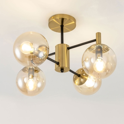 Citilux Шарлиз CL143143 Люстра на штанге Бронза