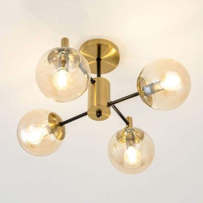 Citilux Шарлиз CL143143 Люстра на штанге Бронза
