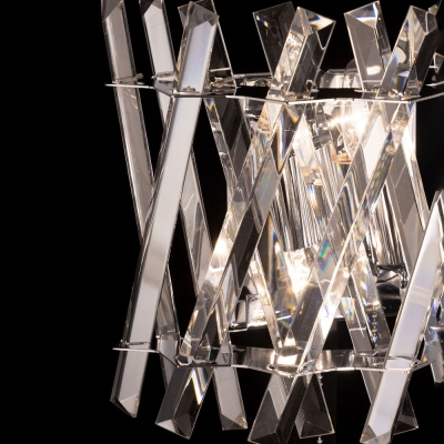 Citilux Ингвар CL334421 Бра хрустальное с выключателем Хром