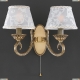 Бра A 8270/2 ★Reccagni Angelo, 2 x 60Вт☀, Бронза► — Купить▼