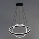 Citilux Дуэт CL719641 LED Люстра подвесная с пультом Чёрная